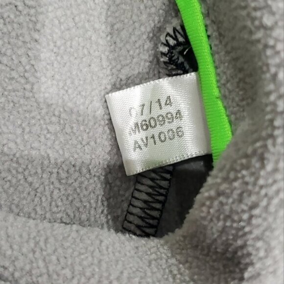 ADIDAS CLIMAWARM Black/Neon Green colour Block Fleece Hoodie- XS- NWOT - Picture 14 of 14